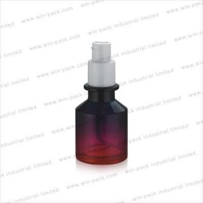 Winpack New Design Painting Transparent Gradient Color Lotion Pump Bottle