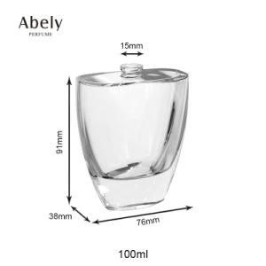 Bulk Stock Empty 100ml Perfume Glass Bottles Supplier