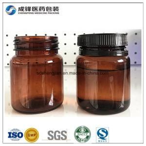 Amber Pet Water Plastic Bottle Recycling with Screw Cap Drink Bottles