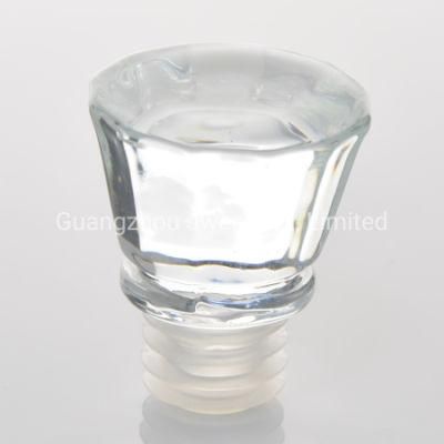 Clear Glass Bottle Cap for Tequila