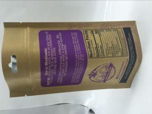 Food Industry Use Stand up Kraft Paper Bag with Zipper for Medicated