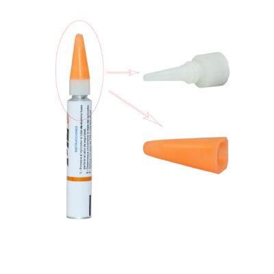 Aluminum Tube for Adhesive Glue with Long Nozzle Plastic Cap