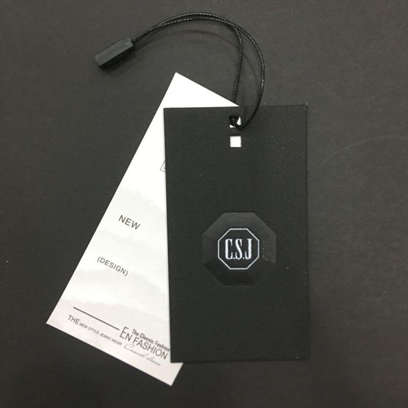 OEM High Quality Customized Hangtag for Garment Shoes Hat