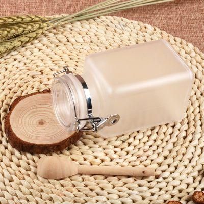 Cosmetic Packaging 200g ABS Plastic Bath Salt Bottle