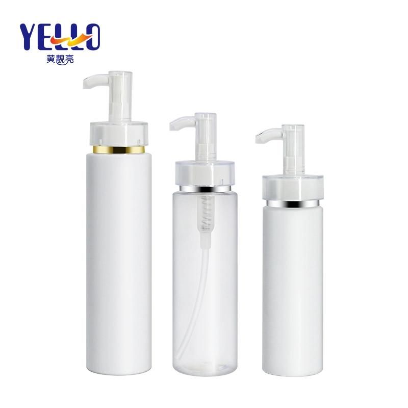 380ml Hot Sale Amber Pet Plastic Cosmetic Skincare Packaging Shampoo Bottle Lotion Pump Cream Bottles