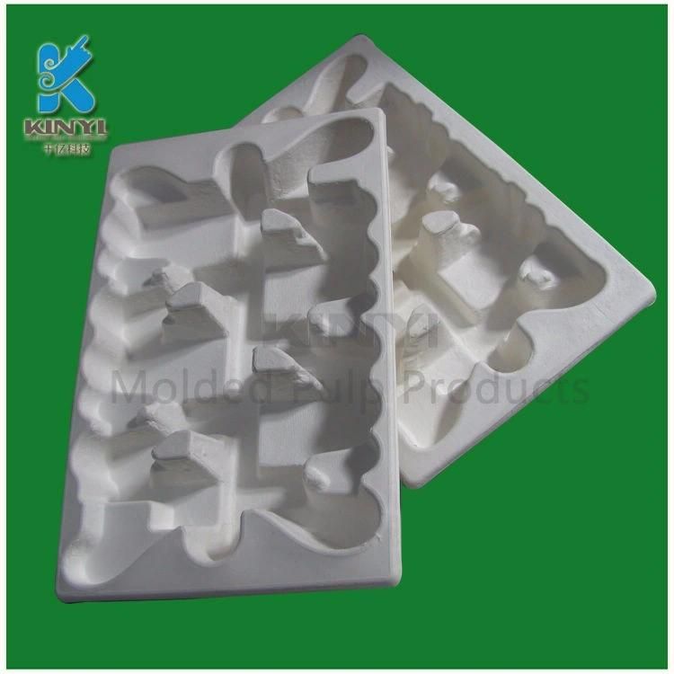 Customized Pulp Paper Mould Packaging Product Insert Tray for Device