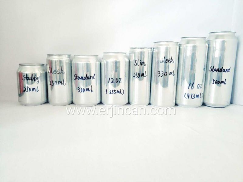 473ml Aluminum Beer Can Low MOQ Large Inventory Stock