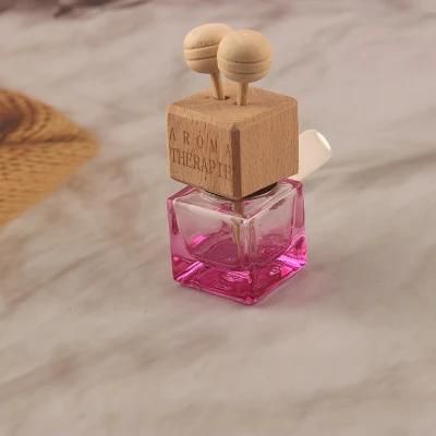 Good Quality Clay Glass Diffuser Car Hanging Air Perfume Pendant Bottle