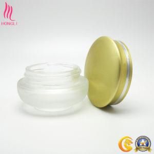 Frosted Glass Cosmetic Face Lotion Cream Bottle with Special Design