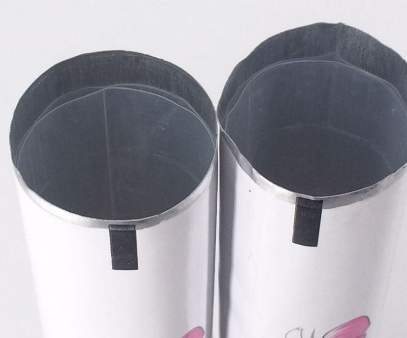 Collapsible Aluminum Colorful D25-40mm Hair Conditioner Packaging Tube