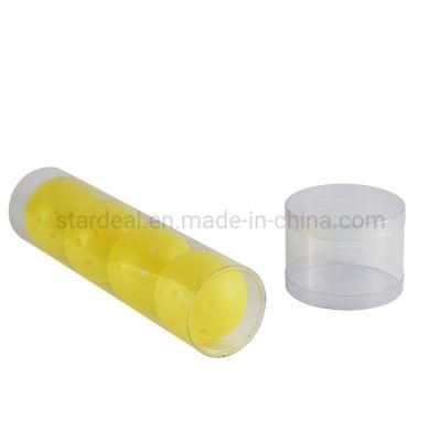 Custom Cylinder Tube Packaging Transparent Plastic Gift Box