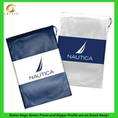 Mesh Packaging Bag, with Custom Design and Logo Imprint