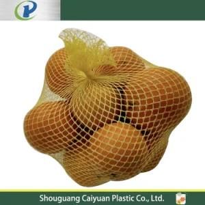 Drawstring Tubular Virgin PP PE Plastic Mono Leno Net Bag Onion Vegetable Mesh Bag
