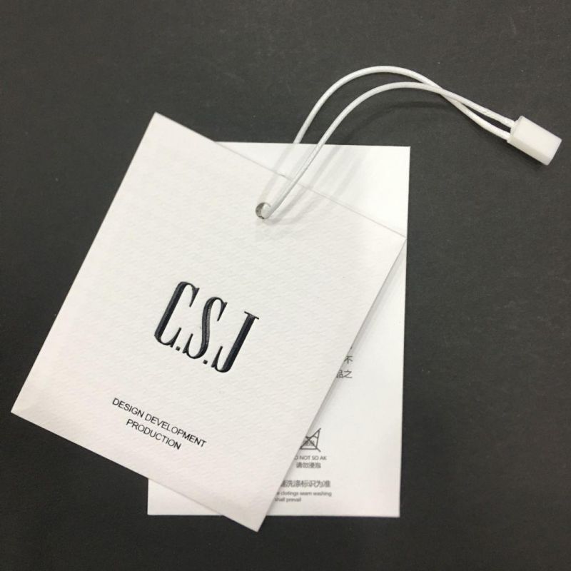 Manufacturer OEM Hangtag for Garment Pringting Label