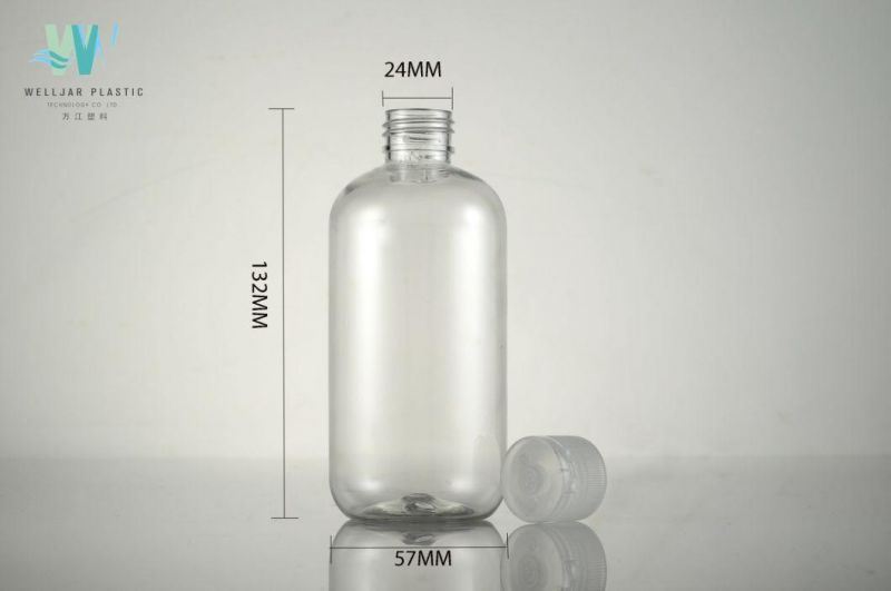 250ml Plastic Pet Dumpy Bottle with Flip Cap or Pump