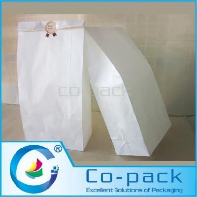 Customized White Printed Paper Laminated Bag