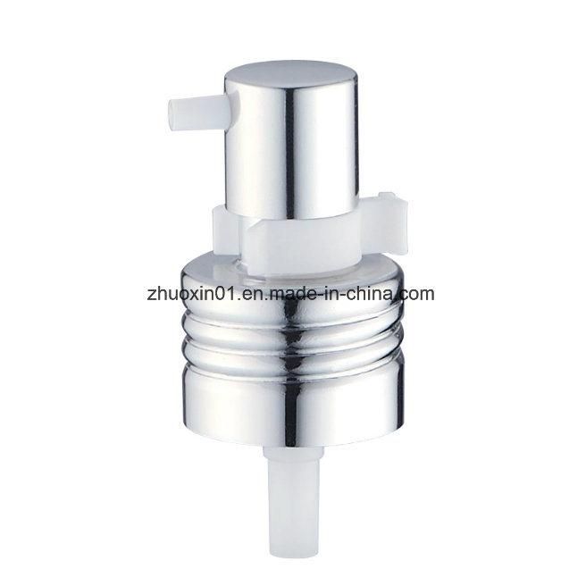 Spray Head with Aluminium Screw Closure for Cream