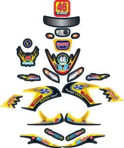 Motorcycle Sticker Label Printing /Decal (ST2006)