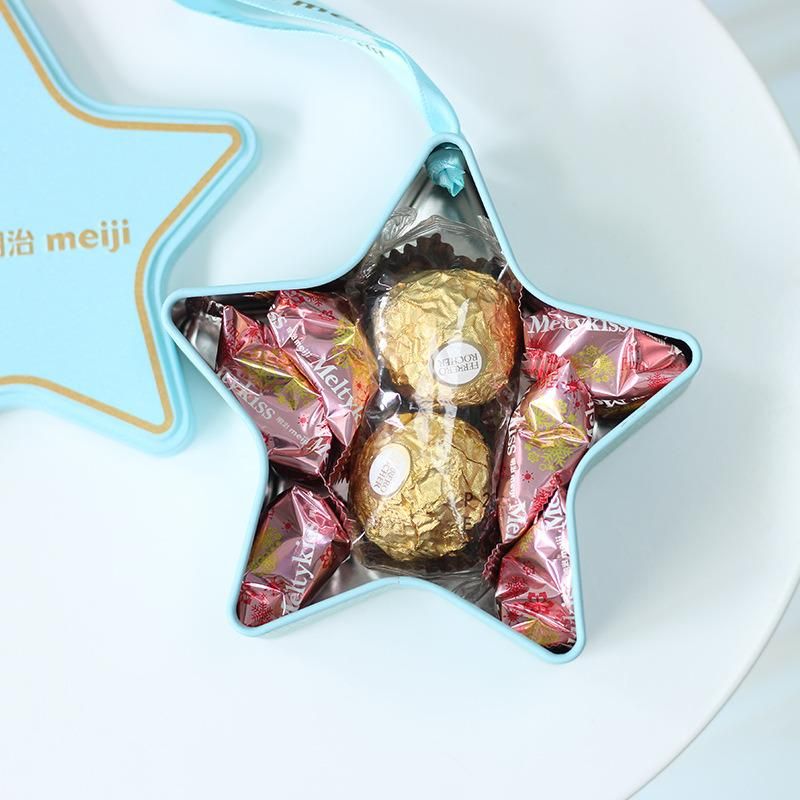 Branded Foil Golden Empty Recyclable Black Box for 15PCS Truffles Praline Sweet Chocolate Candy Gift Packing