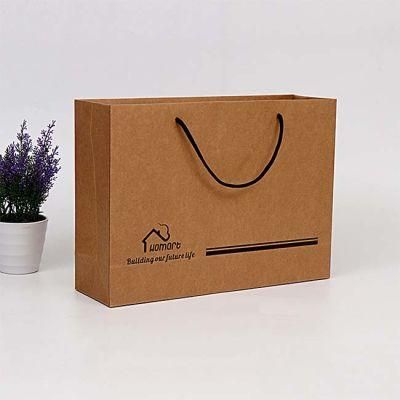 High Quality Recycled Kraft Paper Carrier Bag