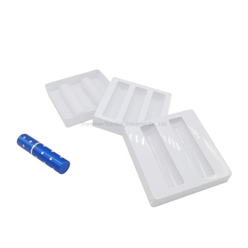 Custom Vacuum Thermoforming Compartment Blister Plastic Cosmetic Tray