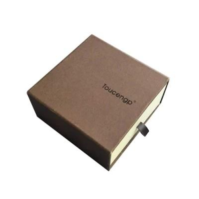 Online Cardboard Brown Strong Material Drawer Gift Packaging Box on Sale