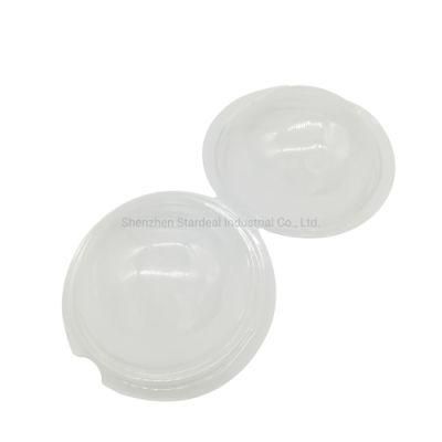 Clear Round Clamshell 7cm Plastic Bath Bomb Mold
