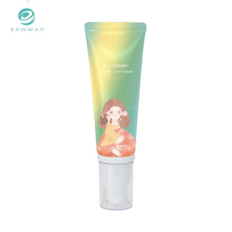 Cosmetic Cream 50g PE Airless Bb and Cc Cream Plastic Tube