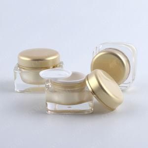 Round Cosmetic Empty Acrylic Cream Jar