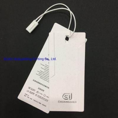 Custom Luxry Hang Tag for Clothing Printing Label Hangtag