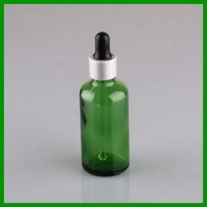 Empty 30ml Green Essential Oil Dropper Glass Bottle
