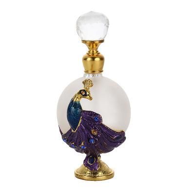 Dubai Style Arabic Glass Essential Oil Bottle Perfume Bottle in China