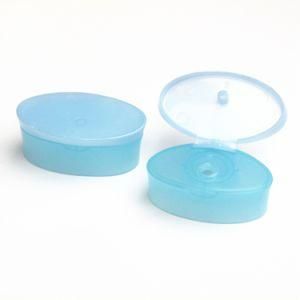200ml Light Blue Flip Top Plastic Shampoo Bottle Cap
