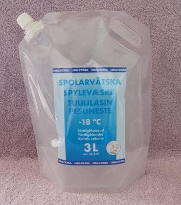 Antifreeze Liquid Glasswater Spout Bag 3L