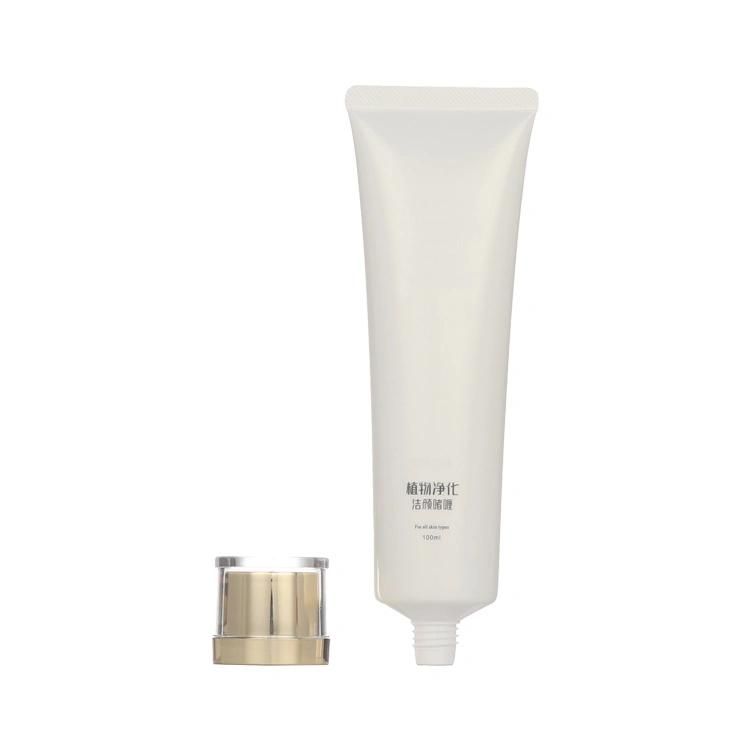 Cream Cosmetic White Conditioner Clear Lotion Custom Squeeze Eco Friendly Body Empty Soft Plastic Tube