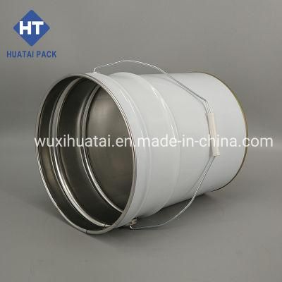 10L Flower Lid Metal Pail for Paint/Chemcial/Solvent