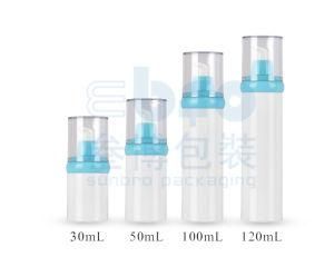 Plastic Lotion Pump Airless Bottle for Cosmetic Packaging