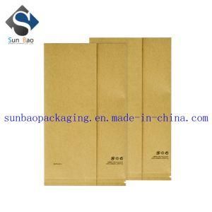 Manufacturer Back Seal Kraft Paper Packing Pouch