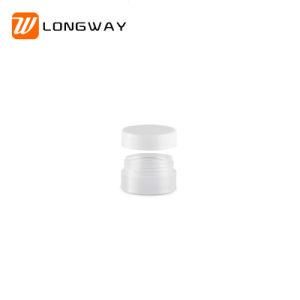 5g White Cap Clear Jar PP Cream Jar