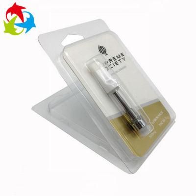 Plastic Vape Cartridge Clamshell Blister Packaging