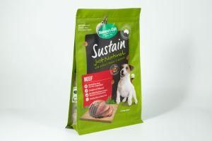 8 Sides-Sealed Zipper Recyclable Plastic Food Packing Bag for Pet Food