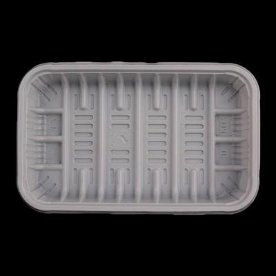 Biodegradable Meat Tray Packaging PLA Foam Fruits And Vegetables Blister Box Container