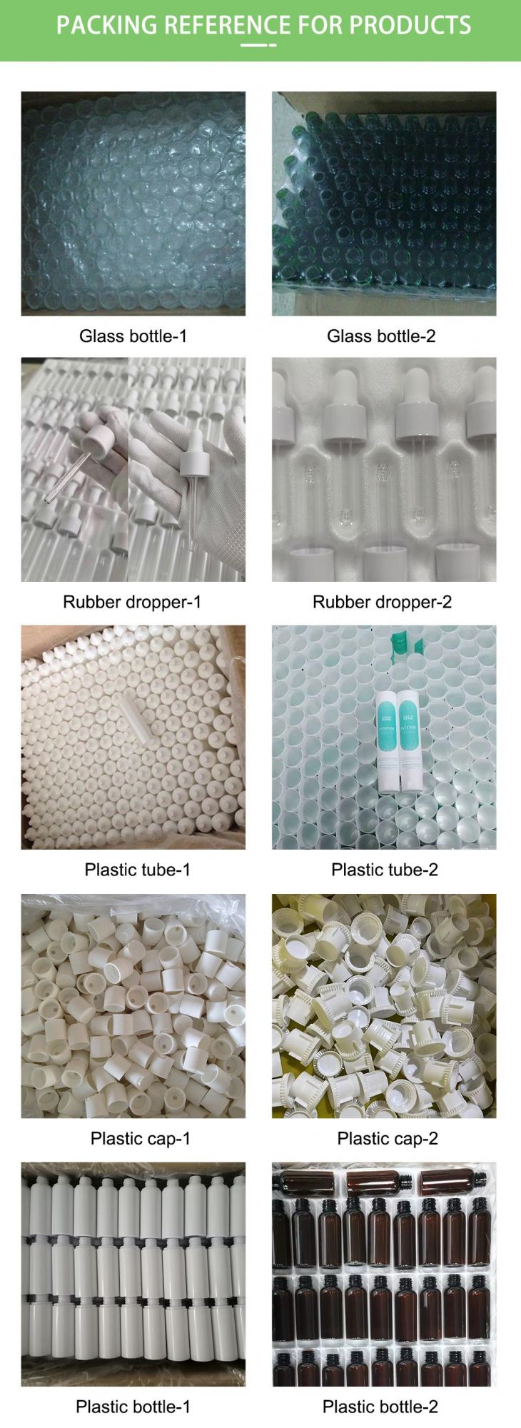 130 Ml Green 5-Side Flip to Open Plastic Packaging Tube