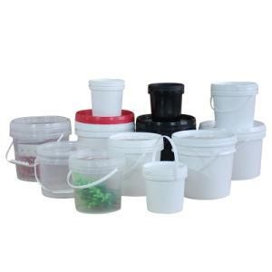 Factory Wholesale PP Material Plastic Bucket with Metal Handle or Plastic Handle