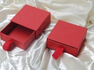 Red Paper Box with Drawer for Candy Package