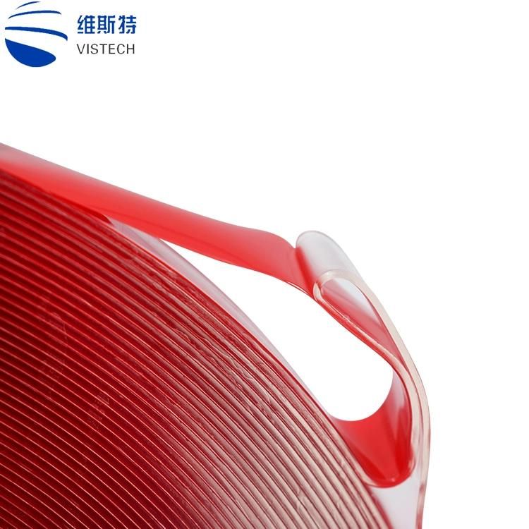 Double Sided Tape, Multipurpose Removable Mounting Tape Adhesive Grip, Reusable Strong Sticky Wall Tape Strips Transparent Tape Poster Carpet Tape