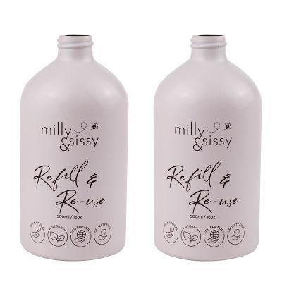 Wholesale 100ml 200ml 300ml Empty Cosmetic Short and Fat Aluminum Bottle