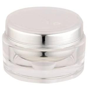 Edge Cosmetic Jars with Lids for Cream