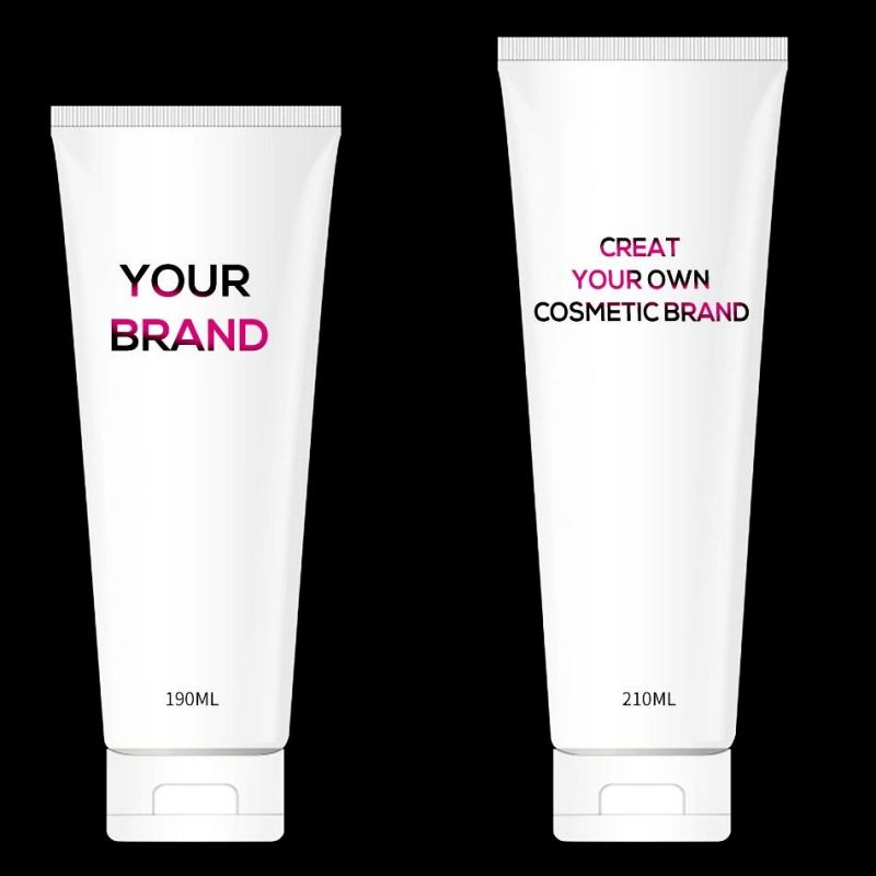 Factory Poly Customized 100ml Black White Cosmetic Soft Tube, Cheap Plastic Tube for Cosmetic Face Wash