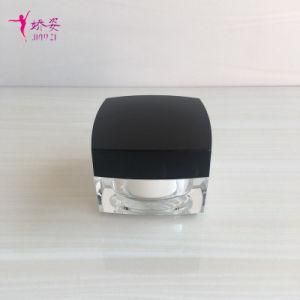 15g New Square Shape Acrylic Cream Jar for Skin Care Packaging